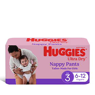 Bacchus Marsh - Huggies Ultra Dry Nappy Pants Girls Size 5 (12-17kg) 54 Pack